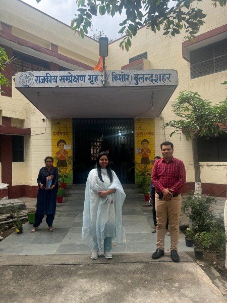 बाल सम्प्रेषण गृह में निरूद्ध किशोर / अपचारियों को निःशुल्क विधिक सहायता प्रदान की गयी