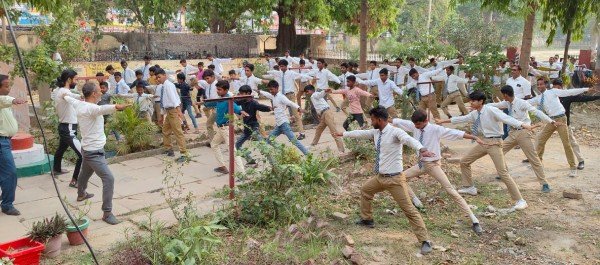 200 से अधिक बच्चों को कराया योग प्रोटोकाल