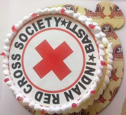 बादशाही अखाड़ा पर मनाया गया रेडक्रास दिवस