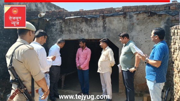 विद्यालय एवम ग्राम पंचायत अल्लाबख्शपुर विकासखंड गढ़ मुक्तेश्वर का किया गया निरीक्षण