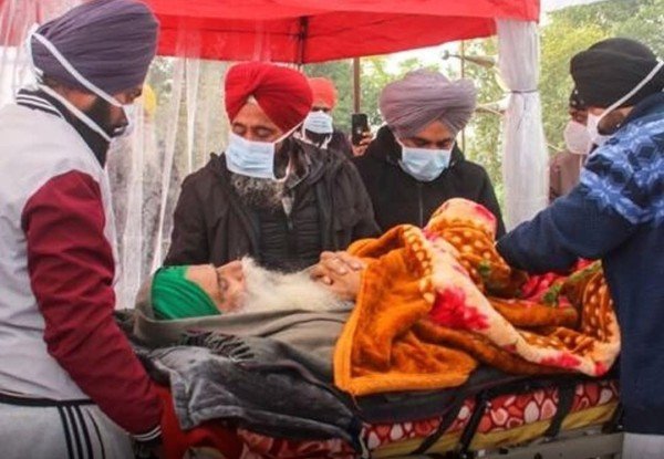 एमएसपी सहित कई मांगों को लेकर अनशन पर बैठे किसान