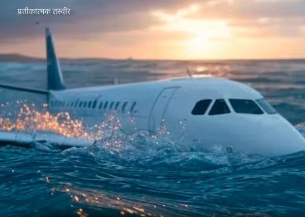 यूएई के रस-अल-खैमाह के तट पर एक विमान दुर्घटनाग्रस्त हो गया