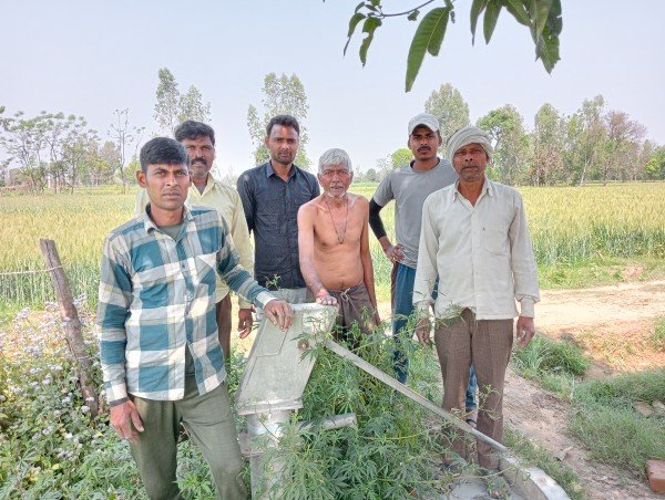 फरीदा बाँगर गांव में तीन वर्षों से पड़ा सरकारी नल खराब, ग्रामीणों में रोष