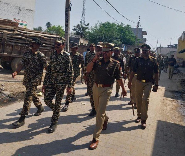 लोकसभा चुनाव व होली पर्व को लेकर गढ़मुक्तेश्वर कोतवाली पुलिस पुरी तरह अलर्ट।