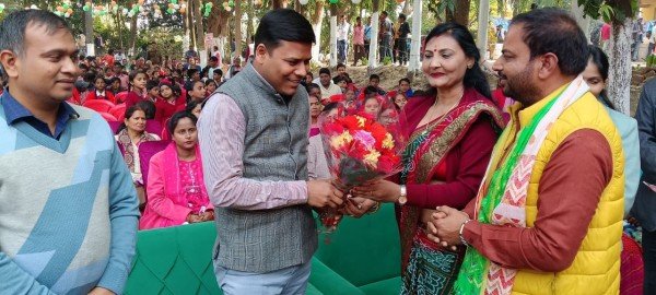 नगर पंचायत नगर के राजकोट परिसर में अमर शहीद मेला आयोजित