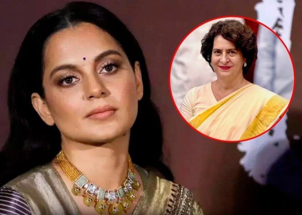 कंगना ने कांग्रेस सांसद प्रियंका गांधी वाड्रा को ये फिल्म देखने के लिए निमंत्रण दिया