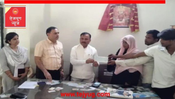 सऊदी अरब में कर्मचारी की हुई  मौत पर सरकार और सऊदी अरब ने पीड़ित पत्नी को 55 लाख 4 हजार की दी सहायता राशी