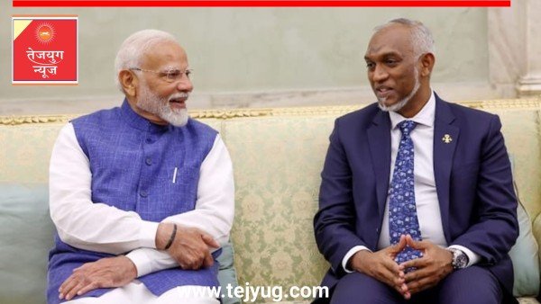 भारत यात्रा के दौरान मालदीव के राष्ट्रपति मोहम्मद मुईज्जू के तेवर बदले-बदले नजर आए