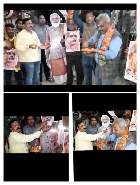 वाराणसी से प्रधानमंत्री नरेंद्र मोदी बीजेपी प्रत्याशी