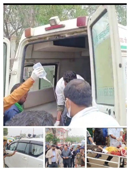 बुंदेलखंड गौरव महोत्सव में विस्फोट का मामला