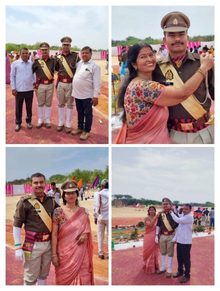 सलारपुर के मोहित चौहान का सबइंस्पेक्टर के पद पर हुआ चयन।