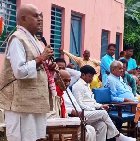 राष्ट्रवाद ही भारत प्राणवायःराजेंद्रनाथ तिवारी