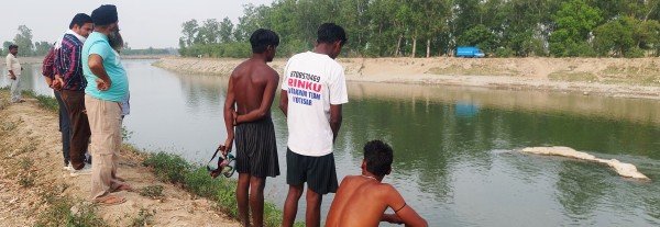 तीन दिन बाद भी नहीं मिला पश्चिमी यमुना नहर से रजत का शव