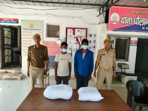 पुलिस ने चैकिंग के दौरान 02 अवैध मादक पदार्थ तस्करों को किया गिरफ्तार