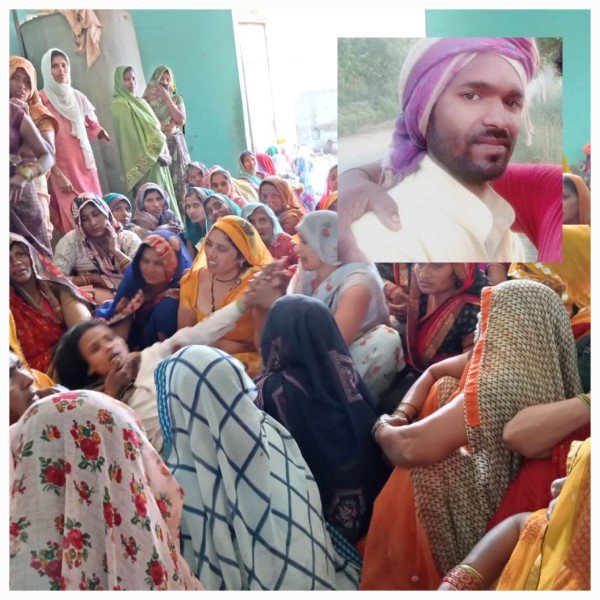 टक्कर लगने से युवक की मौत घर में पसरा मातम