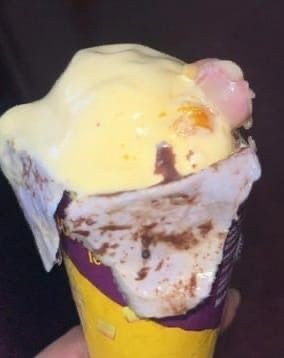 आइसक्रीम कोन के अंदर मिली कटी हुई इंसानी उंगली.